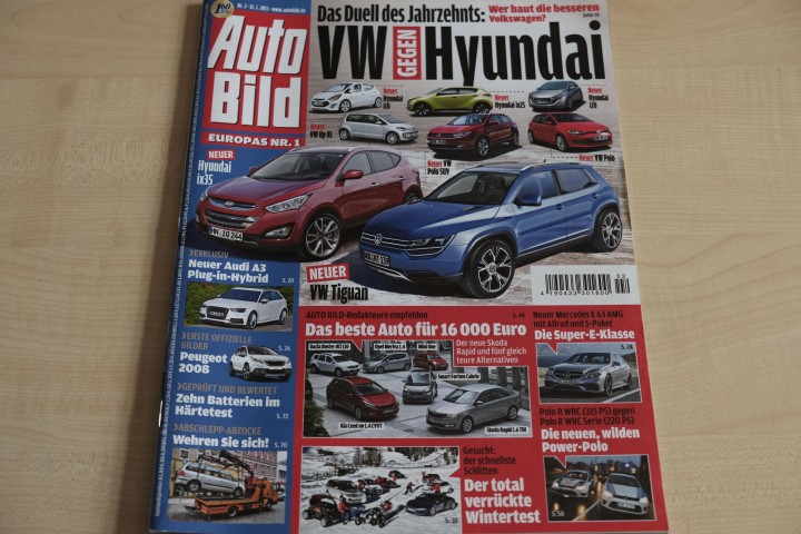 Deckblatt Auto Bild (02/2013)